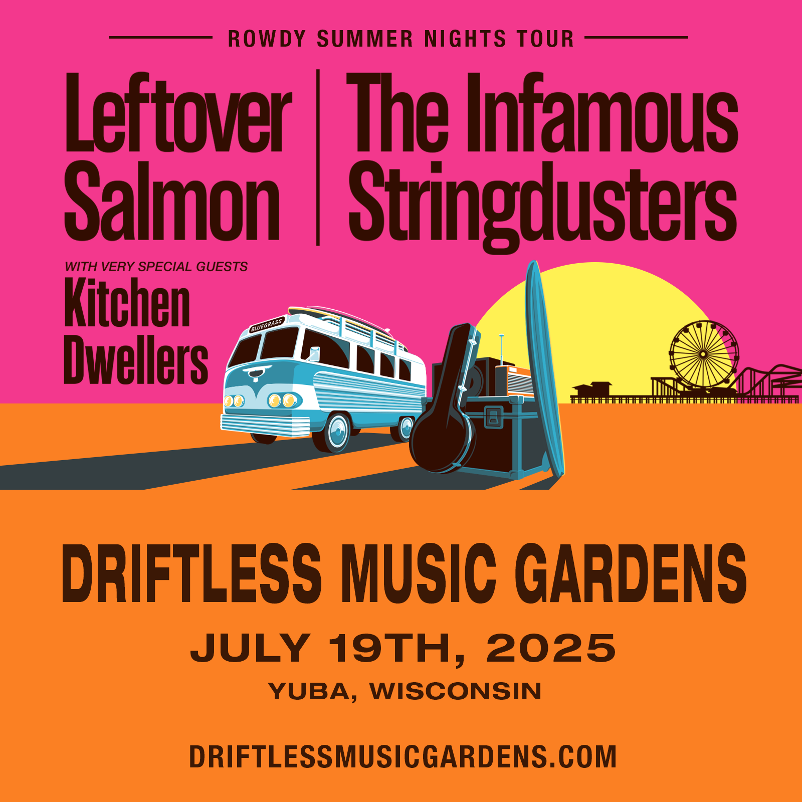 A Night At The Gardens-Leftover Salmon and the Infamous