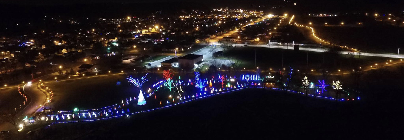 Richland Center's 14th Season of Rotary Lights in the Park