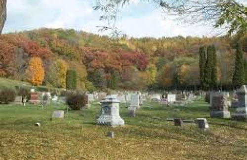 Cemetery in Fall