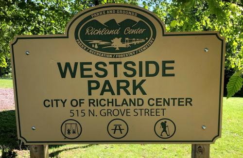 West Side Park sign