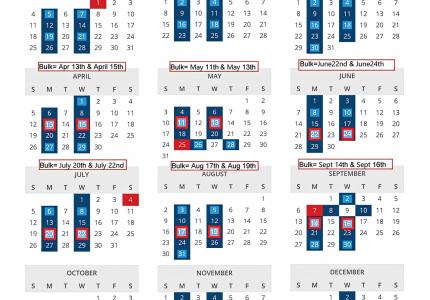 2026 Republic Services Collection Calendar