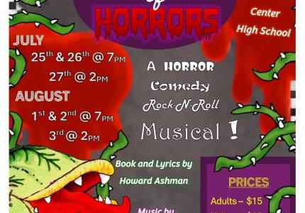 production poster for Little Shop of Horrors