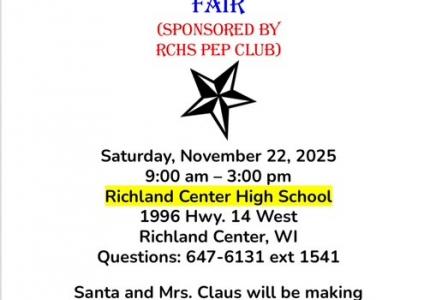 RCHS Craft Fair Basics