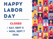 Labor Day Closed