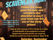 Teen Scavenger Hunt
