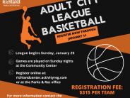 2026 Adult City League Basketball