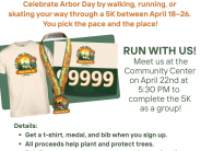 Run for the Trees: Happy Little 5K Run