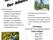 Creative Movement for Adults