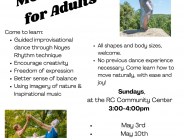 Creative Movement for Adults