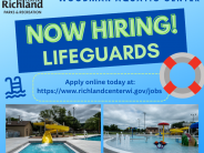 Now Hiring Lifeguards! 