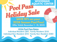 Pool Pass Holiday Sale