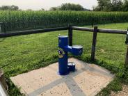 Woodman “Happy Tails” Dog Park drinking fountain