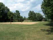 Krouskop Park volleyball net
