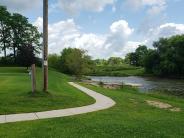 Old Mill Pond Park walking path