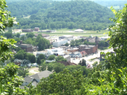 View of city from Miner Hill