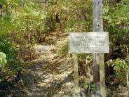 Miner Hill Trails Park/Tower Hill trail sign