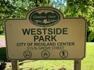 West Side Park sign