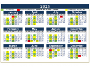 Garbage Collection Calendar 2025
