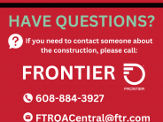 Questions? Contact Frontier