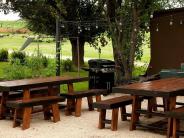outdoor picnic tables