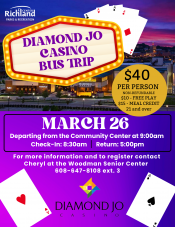 Diamond Jo Casino Bus Trip