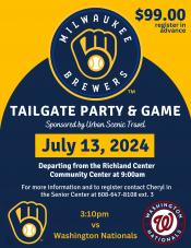 Brewer Tailgate Party & Game 