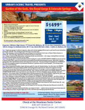 Colorado Bus Trip
