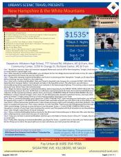 New Hampshire Bus Trip