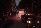 lit up parade entry