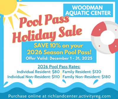 Pool Pass Holiday Sale