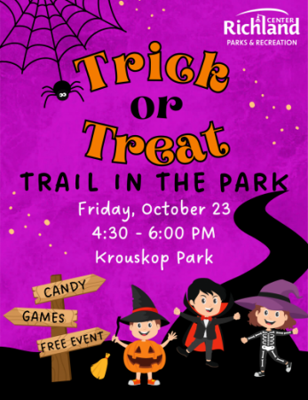 Trick or Treat Trail in the Park