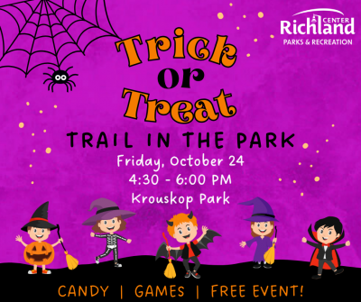 Trick or Treat Trail in the Park