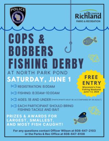 Cops & Bobbers Fishing Derby