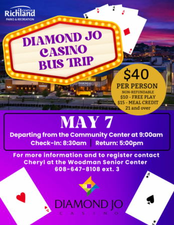 Diamond Jo Casino Bus Trip