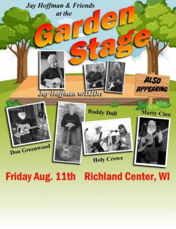 Garden Stage, Central Boarding House, August 11.