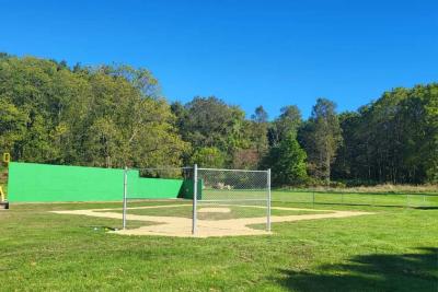 Bethlehem Lutheran outfield fence.