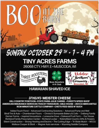 Boo at the Barn posted