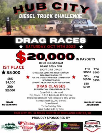 Dirt drag poster