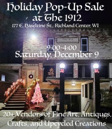 Poster for pop-up event