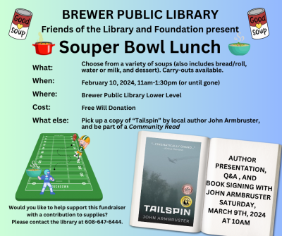 Souper Bowl Lunch Flier