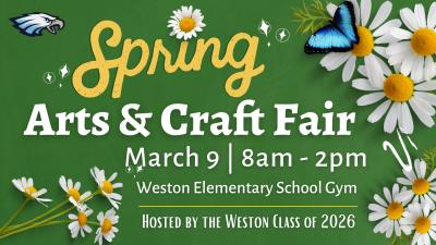 Spring Craft Fair poster