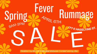 Spring Fever Rummage poster