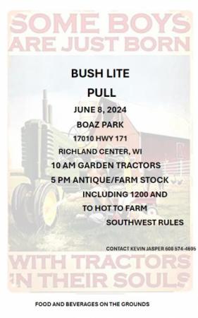 boaz tractor pull basic poster