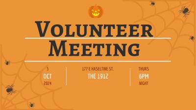 Volunteer Meeting image