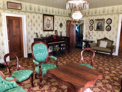Interior of the Coumbe house