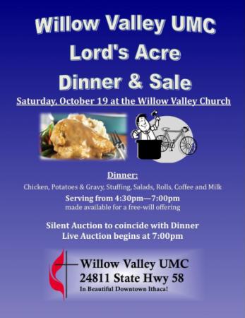 Lords acre sale poster