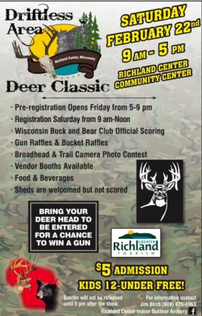 Driftless Area Deer Classic Poster