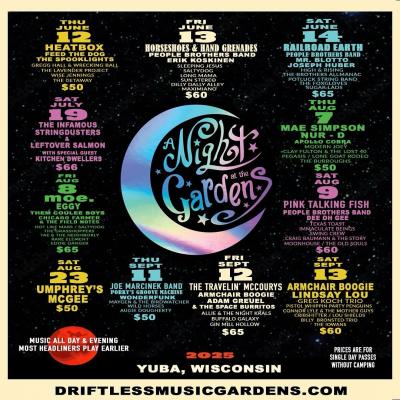 Full Season Poster with artists and dates