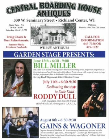 CentralBoarding House Poster of all 3 events