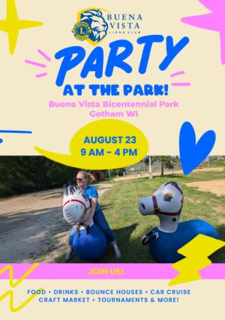 Party in the Park Poster